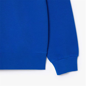 Jersey azul de ajuste relajado de diseño personalizado OEM, sudadera duradera para deportes al aire libre, sudadera de estilo moderno - Product Image 3