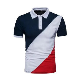 Camicie da Golf Formali in Puro Cotone con Logo Personalizzato per Uomo, Asciugatura Rapida, Manica Corta, per Atletica e Casual, T-shirt con Colletto - Product Image 1