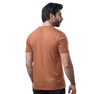 Camiseta de algodón transpirable de verano para hombre, camiseta informal ligera de manga corta para uso diario, bordado e impresión personalizados disponibles - Product Image 5