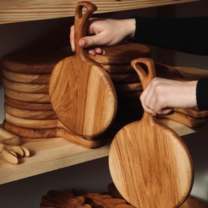 Bloque de tabla de cortar de madera elegante y atractivo para utilidades de cocina y hogar en forma personalizada Tamaño Color personalizado natural personalizado - Product Image 2