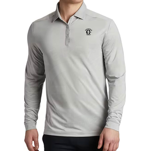 OEM Custom <b>Polo</b> <b>Long</b> <b>Sleeves</b> <b>Shirts</b> 100% Personalized <b>Men</b> <b>Polo</b> T <b>Shirt</b> Pakistan Made - Product Image 4