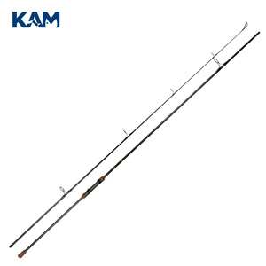 <span class=keywords><strong>Canne</strong></span> à pêche à la <span class=keywords><strong>carpe</strong></span> en carbone OEM 3,<span class=keywords><strong>6</strong></span> m en 2 brins, action parabolique 3,0 lb avec guides SiC et poignée fendue en EVA marron - Product Image 6