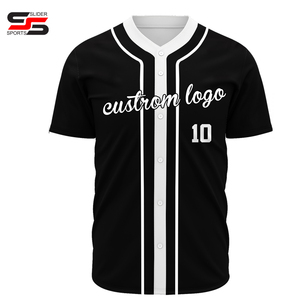 Nom de l'équipe Numéro Couture Logo Softball Jeu Sweat-shirt pour Hommes Maillot de Baseball Brodé Personnalisé - Product Image 1
