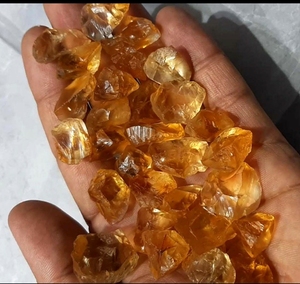 12x15mm Ambre Baltique Plaqué Or Fabrication de Bijoux Cabochon Ambre Pierre Grace Bijoux Personnalisé Oem Odm Luxe Plaqué Or 925 - Product Image 2