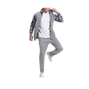 Chándal de Manga Larga con Cremallera para Hombre, Otoño, Transpirable, Ecológico, Alta Calidad, con Etiqueta Privada Personalizada, Precio Negociable, en Oferta - Product Image 2