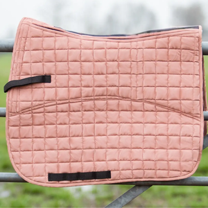 Almohadilla de Montar a Caballo de Tela Satén Personalizada, en Oferta |   Equipo Ecuestre Transpirable Azul para Montar a Caballo - Product Image 1