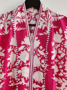 Femmes décontracté intelligent Style décontracté Mini longueur robe imprimé fleuri 3/4 manches vêtements de nuit légers taille naturelle lavable - Product Image 5