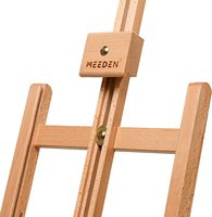 MEEDEN – chevalet de Table en bois de hêtre, grand chevalet de Table pour la peinture sur toile 25 ''Max, chevalet de Table de Studio pour le dessin, l'esquisse
