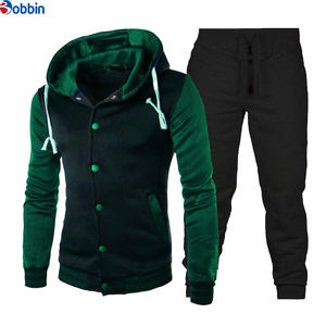 Conjunto Deportivo de Moda, Chaqueta Universitaria de Terciopelo para Hombre, Conjunto de Pantalones Deportivos, Atuendo de Baloncesto, Invierno, Unisex, Chándal, Conjunto Hip Hop - Product Image 4