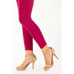 Medias de Jersey Rosa Intenso Talla XL, Pantimedias Opacas con Patrón Impreso Personalizado, Material de Nailon y Spandex, Modelo TR-22-50 - Product Image 1