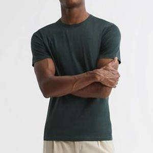 T-shirt unisexe en coton 100% de qualité supérieure, surdimensionné, à prix de gros, pour l'entraînement, t-shirts vierges pour hommes - Product Image 3