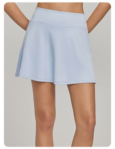 Vestido Deportivo de Tenis Transpirable de Gran Calidad Personalizado, Sólido, Femenino, de Secado Rápido, Absorbe la Humedad, Elástico en 4 Direcciones, Cintura Deportiva - Product Image 5