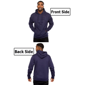 Vente en gros de meilleures ventes d'hiver pour hommes, sweat à capuche en molleton éponge français 100% coton avec logo 3D lourd en relief - Product Image 4