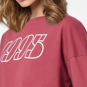 Sweat-shirts en molleton d'hiver pour femmes personnalisés, 100% coton, logo sur le devant, pull-over, service OEM - Product Image 3