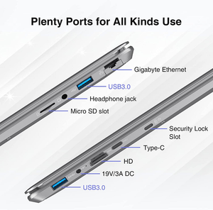 Portátil para Juegos OEM y ODM AMD Ryzen 9 8GB +256GB Windows 10 de 15.6 Pulgadas con Frecuencia de Actualización de 144Hz, Enchufe Estadounidense, Plateado - Product Image 2