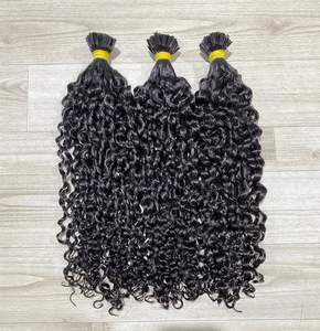Cheveux Bouclés 100% Extensions de Cheveux Humains Vietnamiens Pas de Tissage Chimique Cheveux Cuticules Alignés Prix de Gros pour les Femmes Noires - Product Image 2