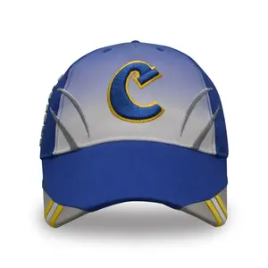 6面板棒球帽制造商定制3d刺绣平纹空白定制标志高尔夫男女定制棒球帽