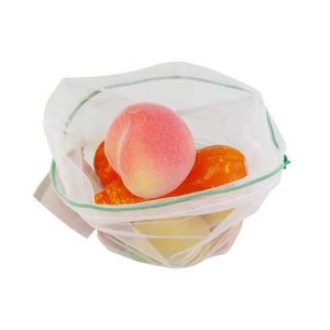 Bolsa de Red de Poliéster Reciclable Ecológica con Tamaño y Compartimentos Personalizables para Cosméticos, Juguetes y Promociones - Product Image 4