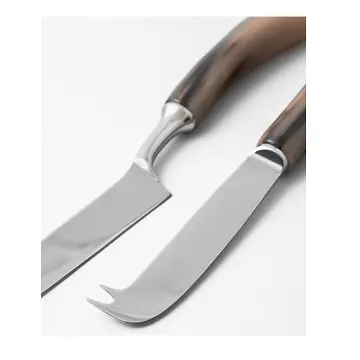 Geschirr Büffelhorn Käse Messer Besteck-Set Großhandel Hersteller elegantes Design Hornbesteck-Set Exporteur aus Indien