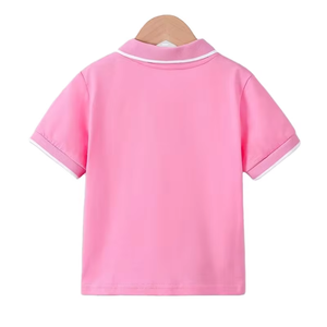 Camiseta de Manga Corta de Color Sólido para Niños, Apta para Niños y Niñas, para Actividades al Aire Libre, Deportes, Viajes, Escuela, Bangladesh - Product Image 2