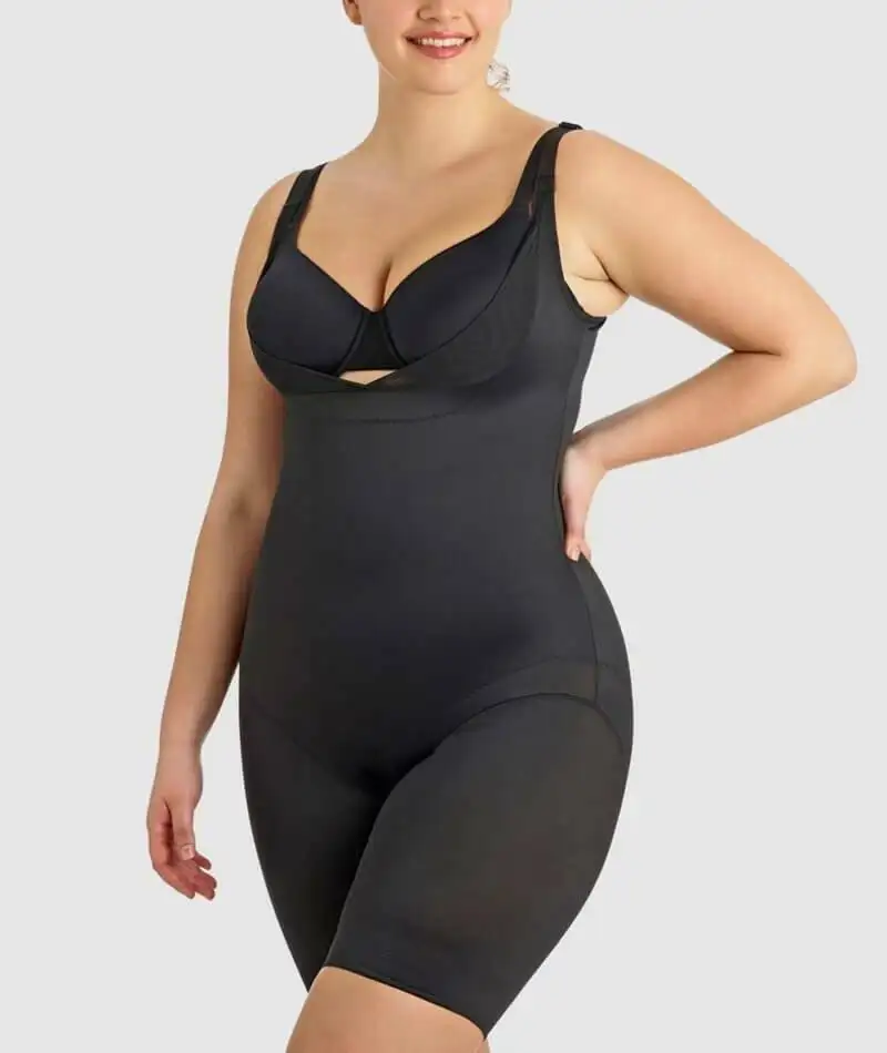 Haak En Oog Lange Mouwen Shapewear Podium 2 Gordel Rits Kruisvormers Na De Operatie