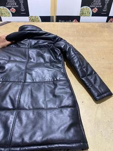 Chaqueta larga acolchada de cuero para mujer de invierno del mejor fabricante - Product Image 6