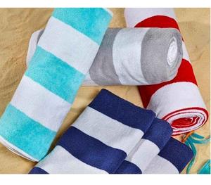 Toalla de Playa Turca de Lujo, de Algodón, de Secado Rápido, a Rayas, Rectangular, para Hotel, Baño, Spa y Uso Doméstico - Product Image 1
