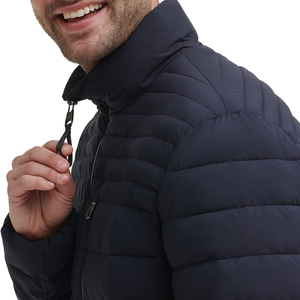 Custom Clothing Manufacturer Polyester <b>Light</b> Weight <b>Men</b> Puffer <b>Jacket</b> Best Sale Product Winter Down Puffer <b>Jacket</b> - Product Image 2
