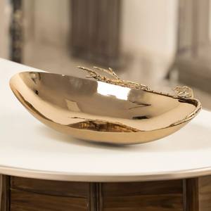 Plateaux de service multifonctionnels détachables de luxe modernes de qualité supérieure plateaux décoratifs de couleur personnalisée pour les mariages en fer - Product Image 3