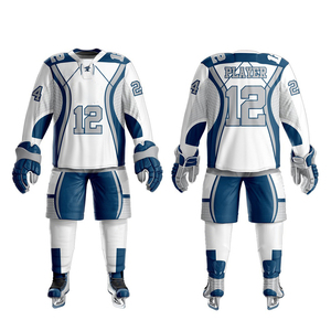 Uniforme de hockey sobre hielo personalizable de alta calidad para adultos, impermeable, de secado rápido, transpirable, servicio OEM personalizado - Product Image 1