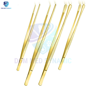 <span class=keywords><strong>12</strong></span>-inch cao cấp đầu bếp lớp nhà bếp mạ công cụ 304 thép không gỉ nấu ăn Nhíp & kẹp đen với nguồn điện máy - Product Image 1