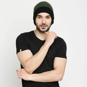 High Quality Windproof Quick Dry Beanie <b>Caps</b> For Adult Two Color Casual Wear Outdoor <b>Plain</b> Classic Warm Winter Hats - Product Image 3
