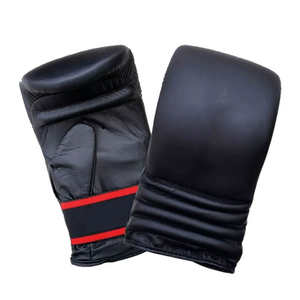 Professional High-Quty Cowhide Leather <b>Laced</b> MMA Boxing Gloves 6oz and 8oz Sizes for Martial Arts Training - Product Image 4