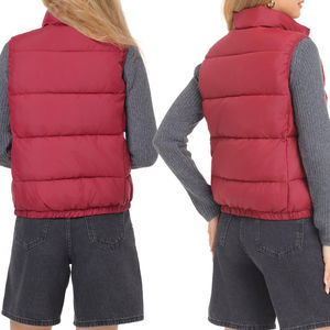 Chaleco Acolchado Premium de Venta Caliente al por Mayor, Chaqueta Sin Mangas para Mujer, Chaquetas de Plumón Gruesas, Abrigo Informal, Chaleco de Burbujas para Mujer - Product Image 2