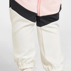 ชุดวอร์มสำหรับเด็กแบบสวมศีรษะสำหรับเด็กชุดวอร์มสำหรับใส่ได้ทั้งชายและหญิงแบบบล็อกสีระบายอากาศได้โลโก้ออกแบบได้ตามต้องการ - Product Image 4