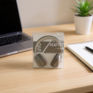 Auriculares con cable Giby Headset GJ25, supraaurales, para música y llamadas - Product Image 3