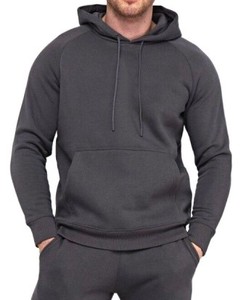 Ensemble de survêtement décontracté pour homme, hiver, entraînement, jogging, sport, 100% coton, respirant, polaire, brodé, deux pièces, OEM personnalisable - Product Image 2