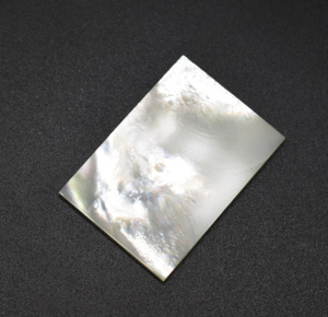 Nacre Naturelle Tranche Baguette Forme Tranche 35X25X2 MM Tranche Mère de Perles Dalle Lâche Mère Perle. - Product Image 2