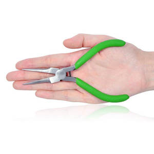 Long Jaw <b>Needle</b> <b>Nose</b> Surgical <b>Pliers</b> Instruments Ergonomic Design with Anti Slip Grip Stainless Steel Narham Enterprises - Product Image 2