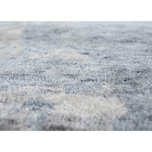 Tapis en laine gris-entropie noir noué à la main, abstrait, pour salon, chambre, tapis rectangulaire en jute de 10 mm pour couloir - Aiwt-3005 - Product Image 3