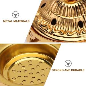 Soporte de incienso para hotel, quemador de incienso con atrapamoscas grande, 9 orificios para temple, hotel, restaurante, regalo de retorno de boda - Product Image 3