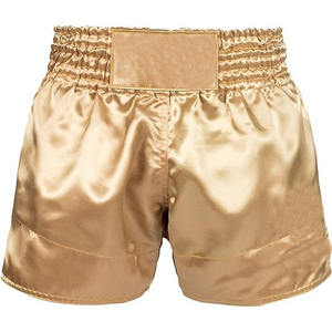 Mejor calidad Diseño personalizado impreso Kick Boxing Muay Thai Short Fighting shorts muaythai shorts transpirable secado rápido con OEM - Product Image 3