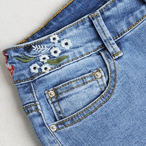 Recién llegado, estilo de tendencia, Carga con extremos elásticos, ropa, pantalón acampanado, 100% algodón, cómodo Jogger, largo, transpirable, pantalón acampanado - Product Image 6