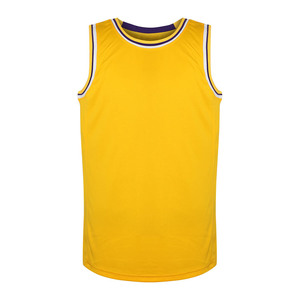 Maillot de basket-ball réversible, débardeur deux voies, tissu respirant et évacuant l'humidité, design athlétique pour la compétition, coupe ajustée - Product Image 2