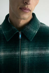 Camisa de Hombre Premium de Corte Regular, Mezcla de Lana - Prenda Exterior Cómoda, Cálida y Elegante - Product Image 3