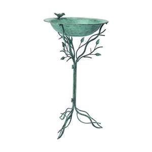 Bain d'oiseaux en aluminium de style moderne pour l'embellissement du jardin, adapté à plusieurs espèces d'oiseaux, fait à la main, écologique, pour toutes les saisons - Product Image 5