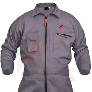 Combinaison de sécurité légère à fermeture éclair Combinaison de sécurité en gros fabriquée en coton et polyester à bas prix - Product Image 4