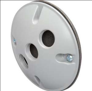 3 छेद दौर Weatherproof कवर 3-छेद कवर W/गैसकेट-ग्रे बॉक्स कवर - Product Image 4
