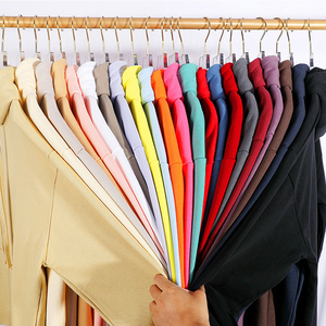 Haute qualité 100% coton épais blanc uni poids lourd sans ficelle sweats à capuche surdimensionnés unisexe Logo personnalisé grande taille sweats à capuche pour hommes - Product Image 2