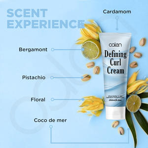 Luxfume, 250ml, <span class=keywords><strong>crema</strong></span> hidratada Antifrizz para peinar, orgánica, vegana, fuerte, nutritiva, <span class=keywords><strong>crema</strong></span> de <span class=keywords><strong>rizos</strong></span> definitoria para el cabello, OEM ODM - Product Image 3